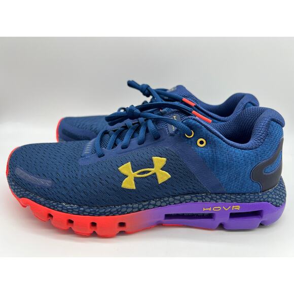 Under Armour HOVR Infinite 2 Bluetooth Men's Shoes Blue 3022587-403 Size 10 - Picture 2 of 12